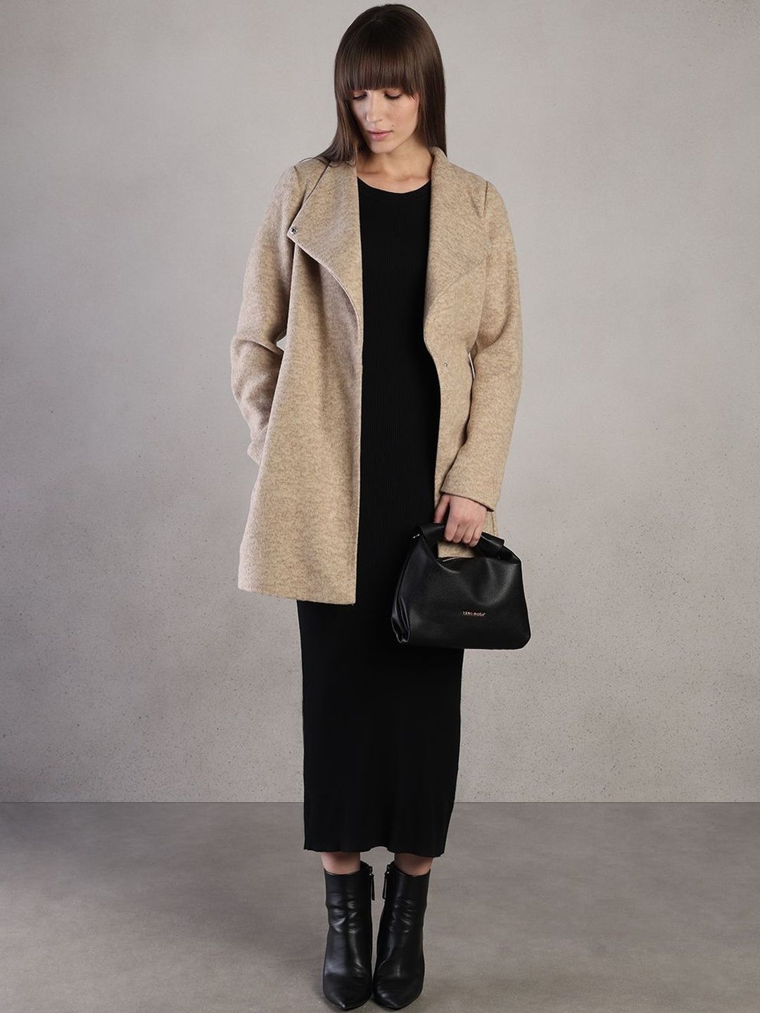 Vero Moda Women Single-Breasted Spread Collar Overcoat-picture-39