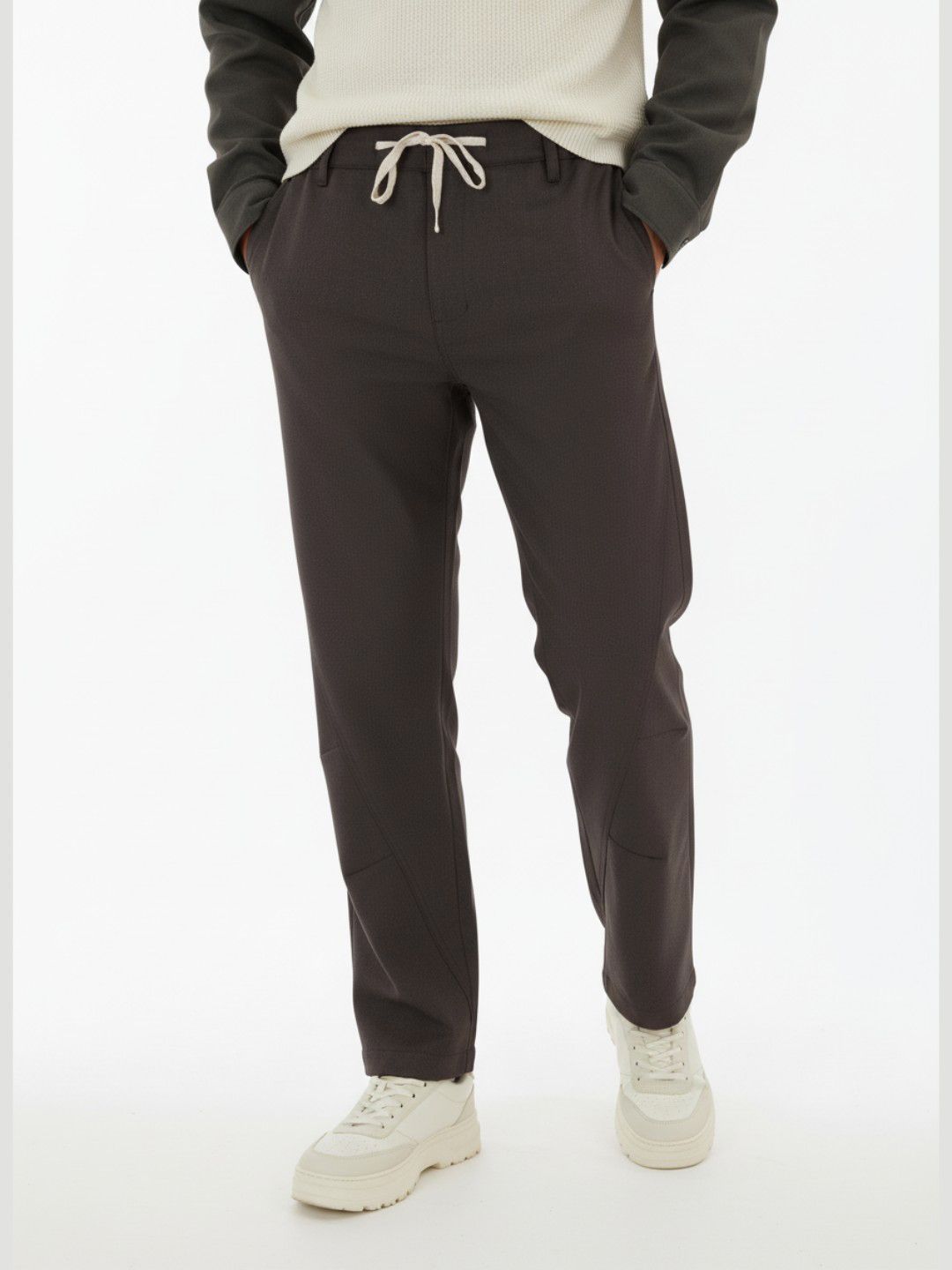 glitchez Straight Fit Trousers-image-5