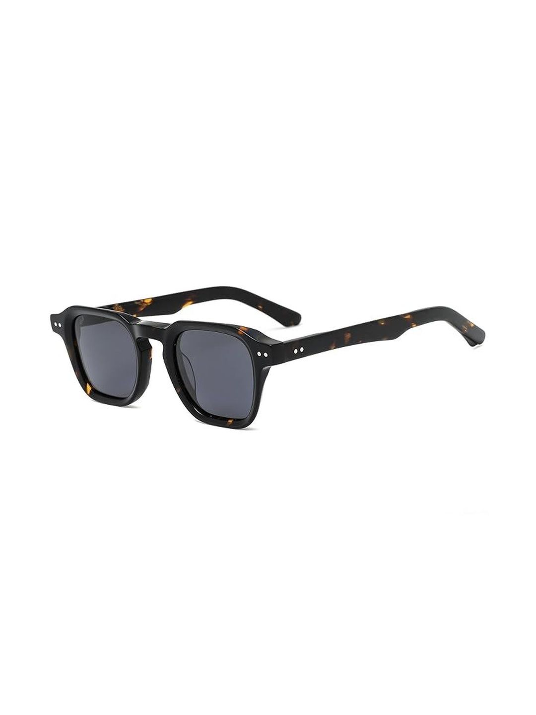 AUGEN Unisex Black Lens & Black Square Sunglasses with-picture-11