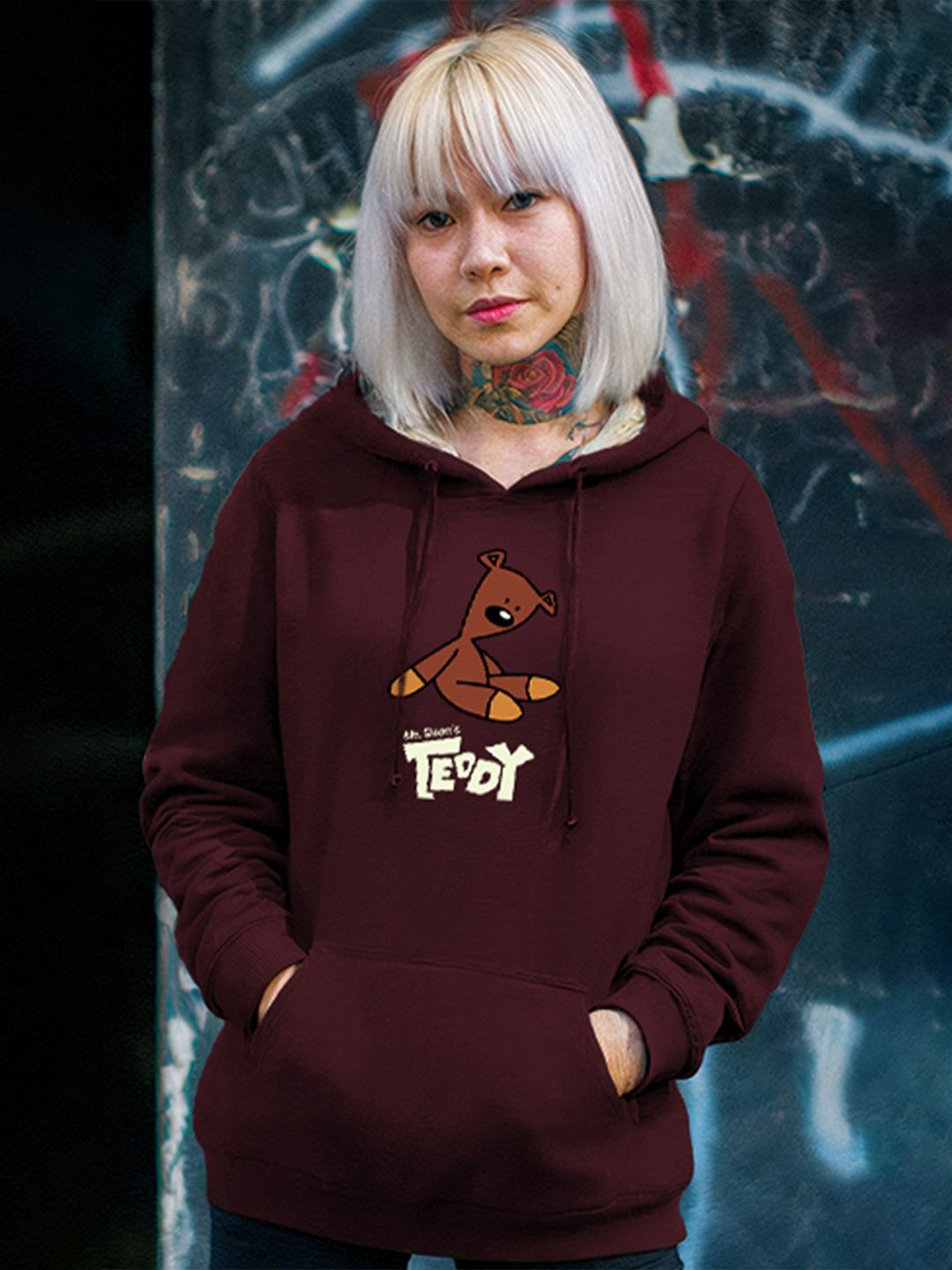 TOGS & TERRE Women Printed Hooded Sweatshirt-picture-19