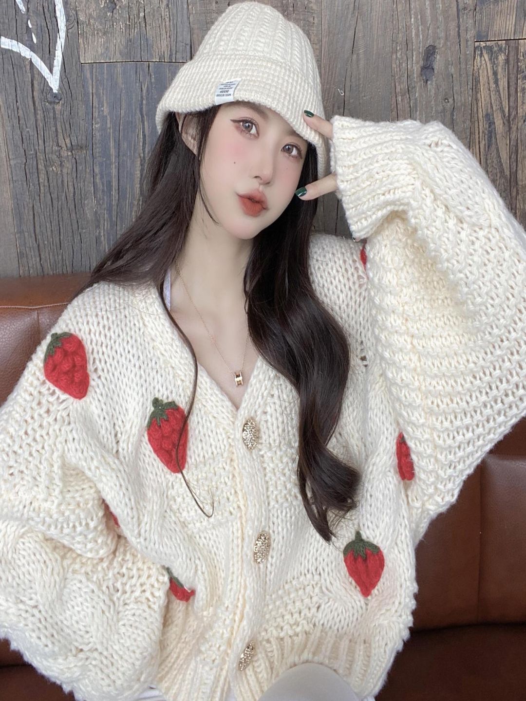 StyleCast Women Printed V-NeckLong Sleeves Cardigan-picture-41