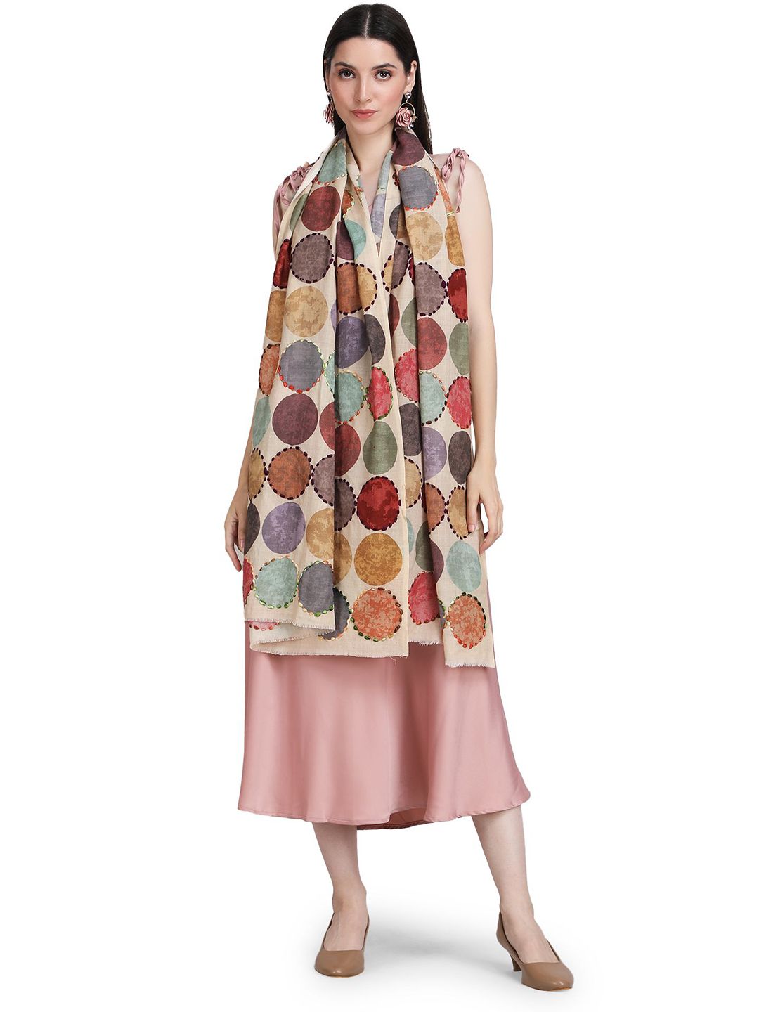 Stole & Yarn Unisex Printed Stoles-image-27