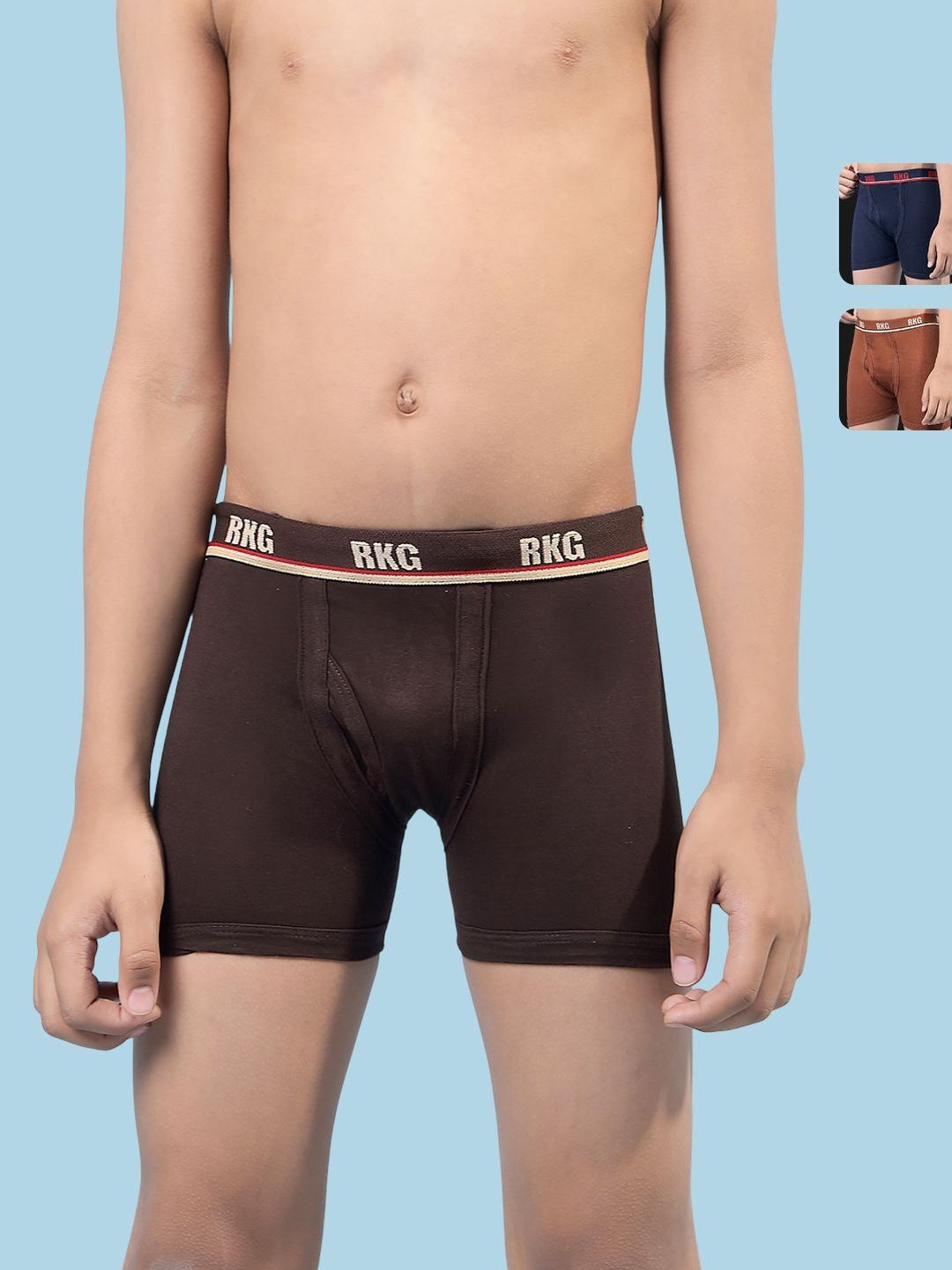 RKG Boys Pack Of 3 Assorted Trunks-image-19