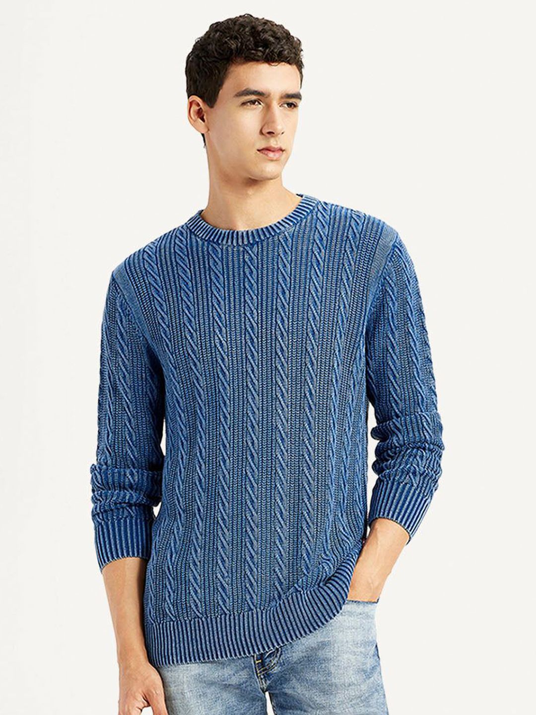 Levis Men Cable Knit Pullover-picture-15