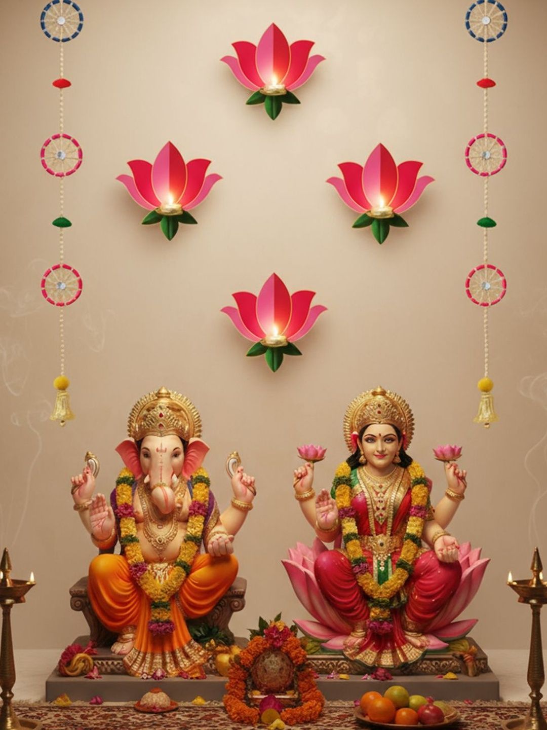 Special You 10Pcs Diwali Diwali Decorations Puja Items Home Gift Set-image-5