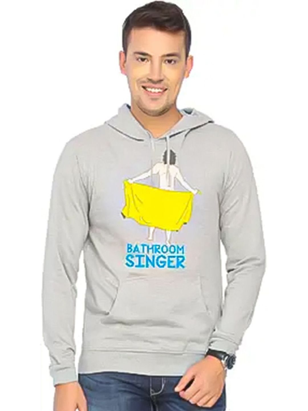 Campus Sutra Men Printed Hooded Sweatshirt-image-39