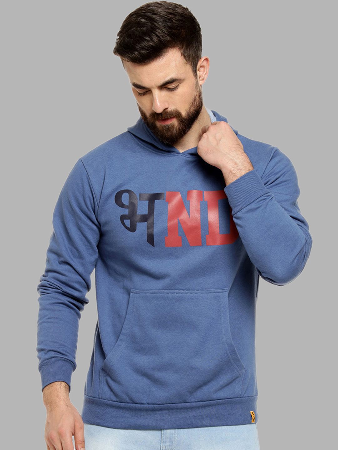 cahoot Campus Sutra Men Printed Hooded Sweatshirt-picture-22