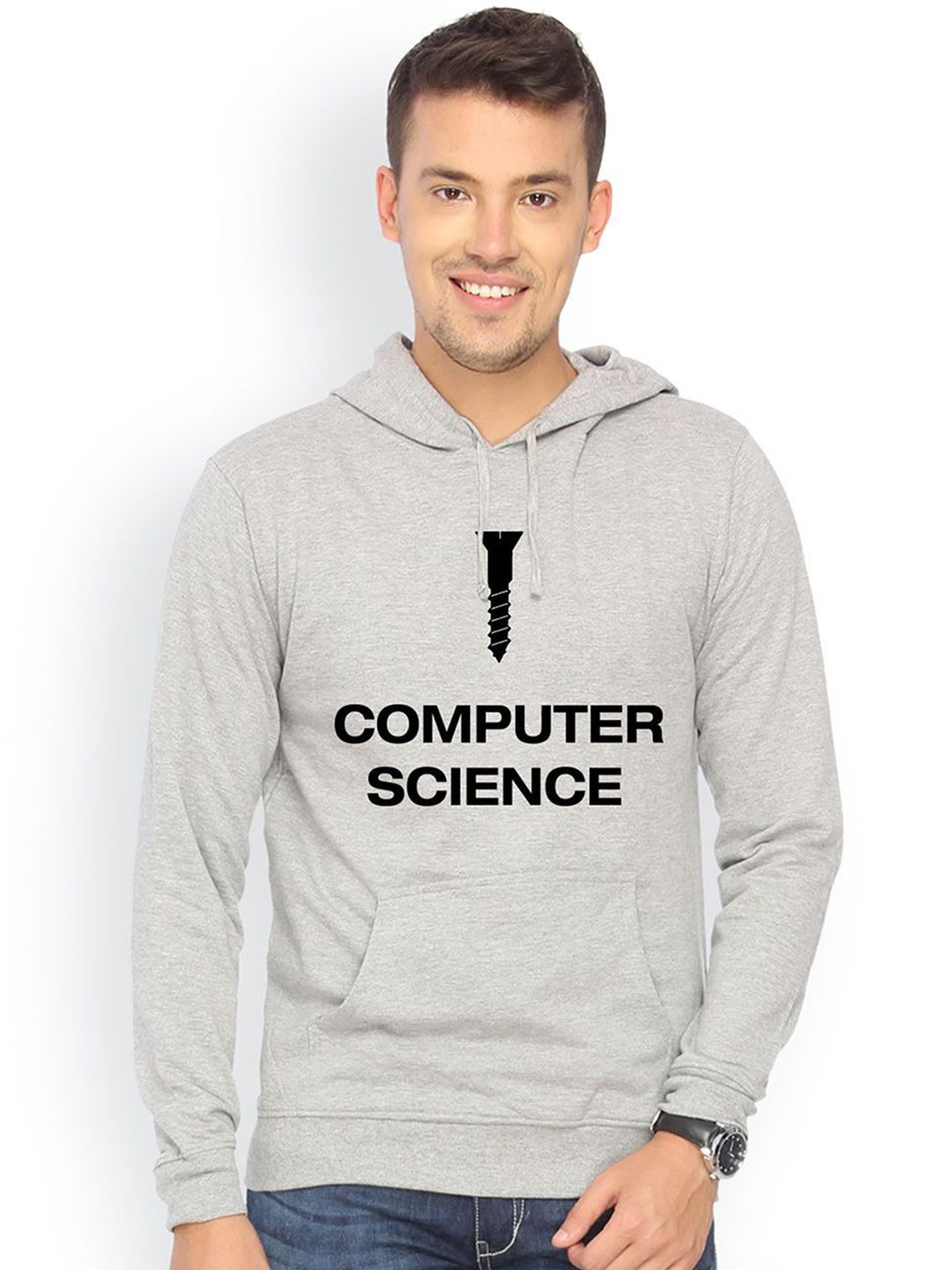 Campus Sutra Men Printed Hooded Sweatshirt-image-46