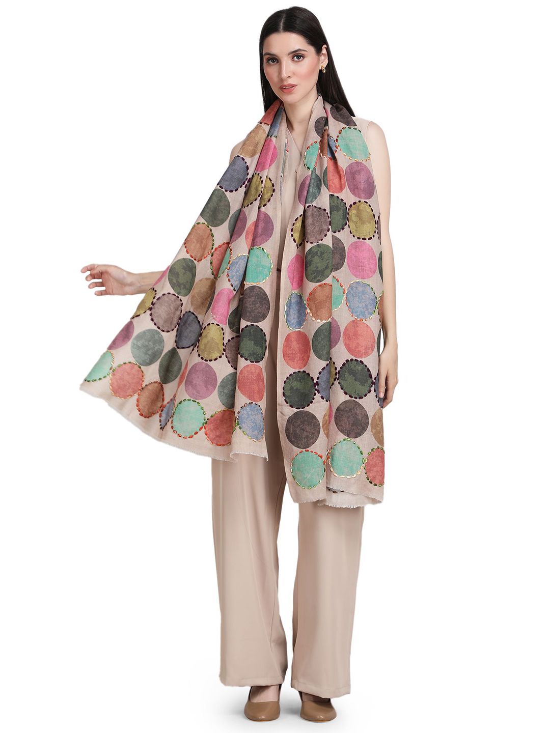 Stole & Yarn Unisex Printed Stoles-picture-58