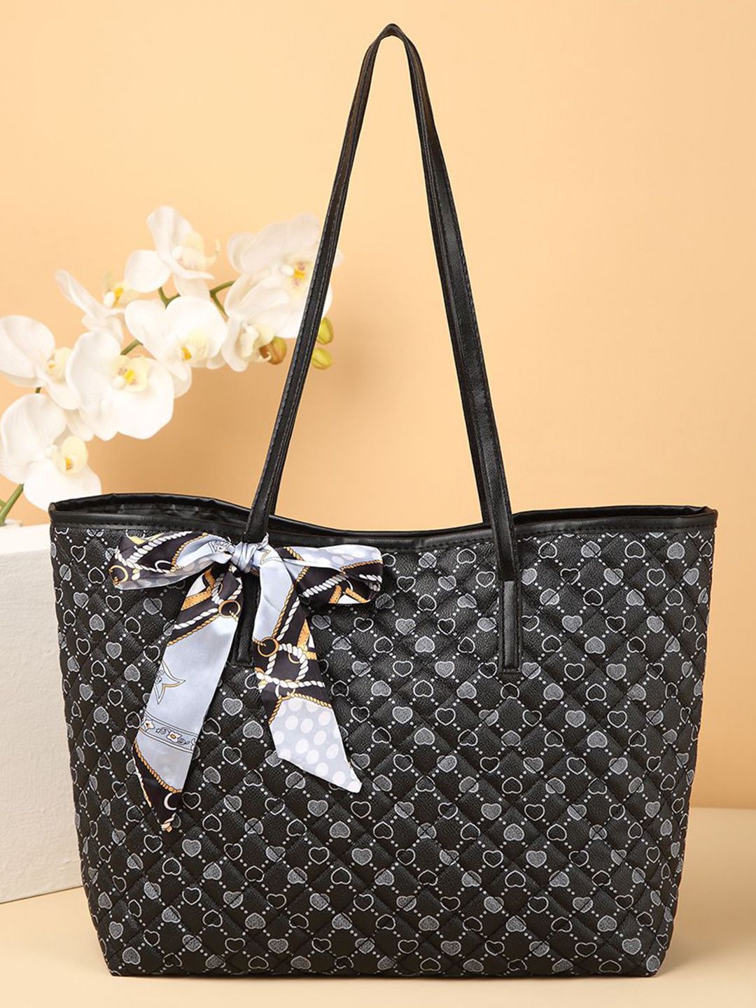 CORSICA Printed PU Oversized Shopper Handheld Bag with Quilted-picture-18