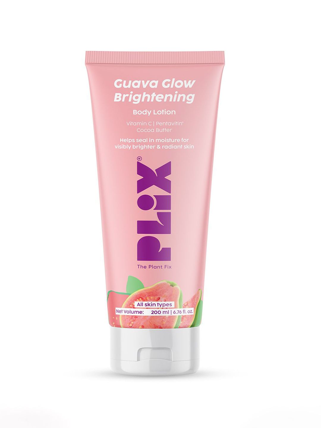 PLIX THE PLANT FIX Guava Glow Brightening Body Lotion - 200 ml-image-15