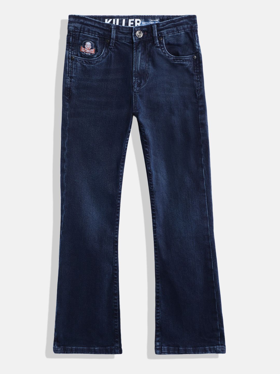 JUNIOR KILLER Boys Bootcut Mid-Rise Jeans-picture-11