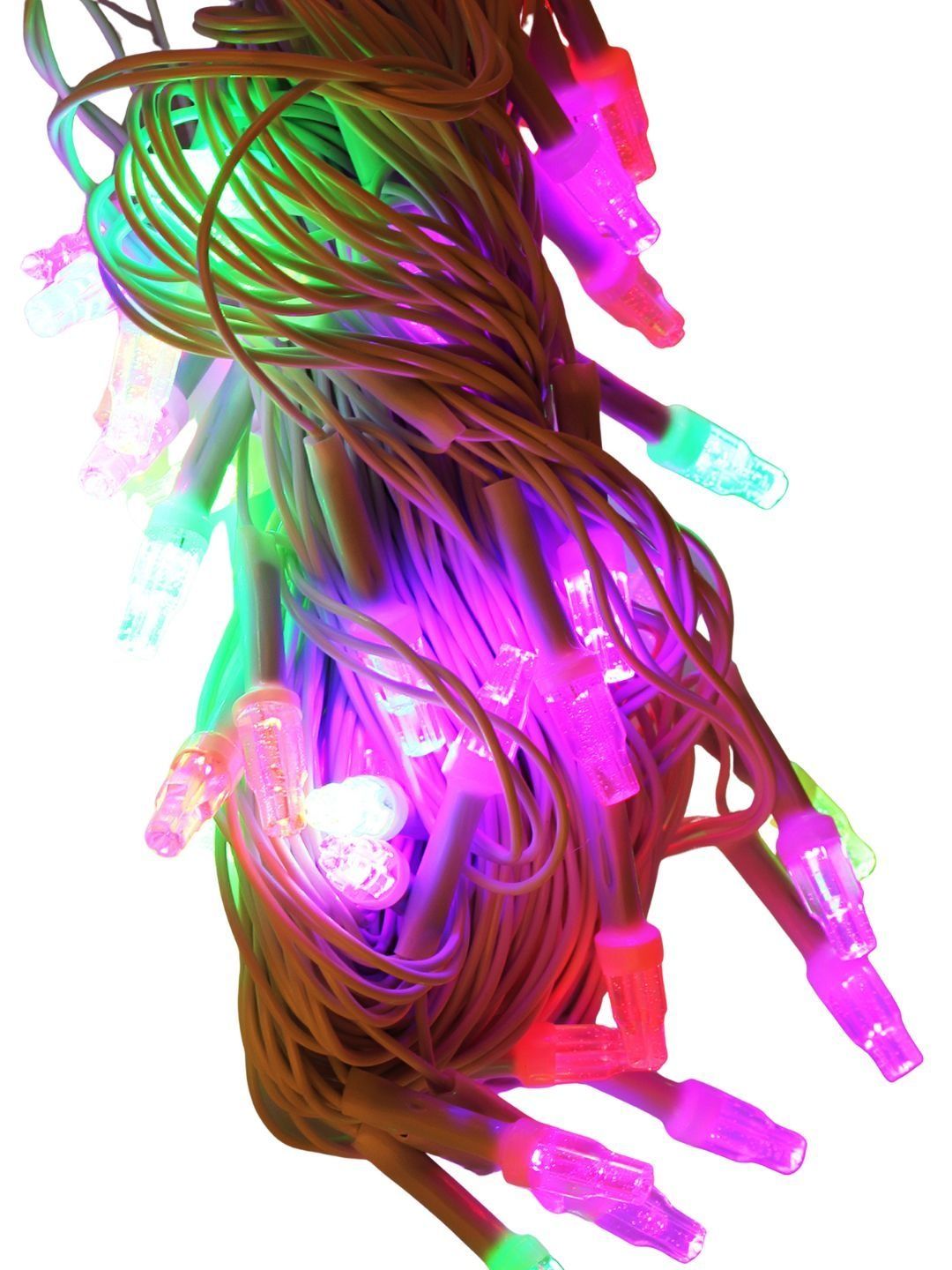 MZ 222 13m Transparent & Green Color-Changing 56-LEDs Bottle Sugar-Shaped String Lights-image-8