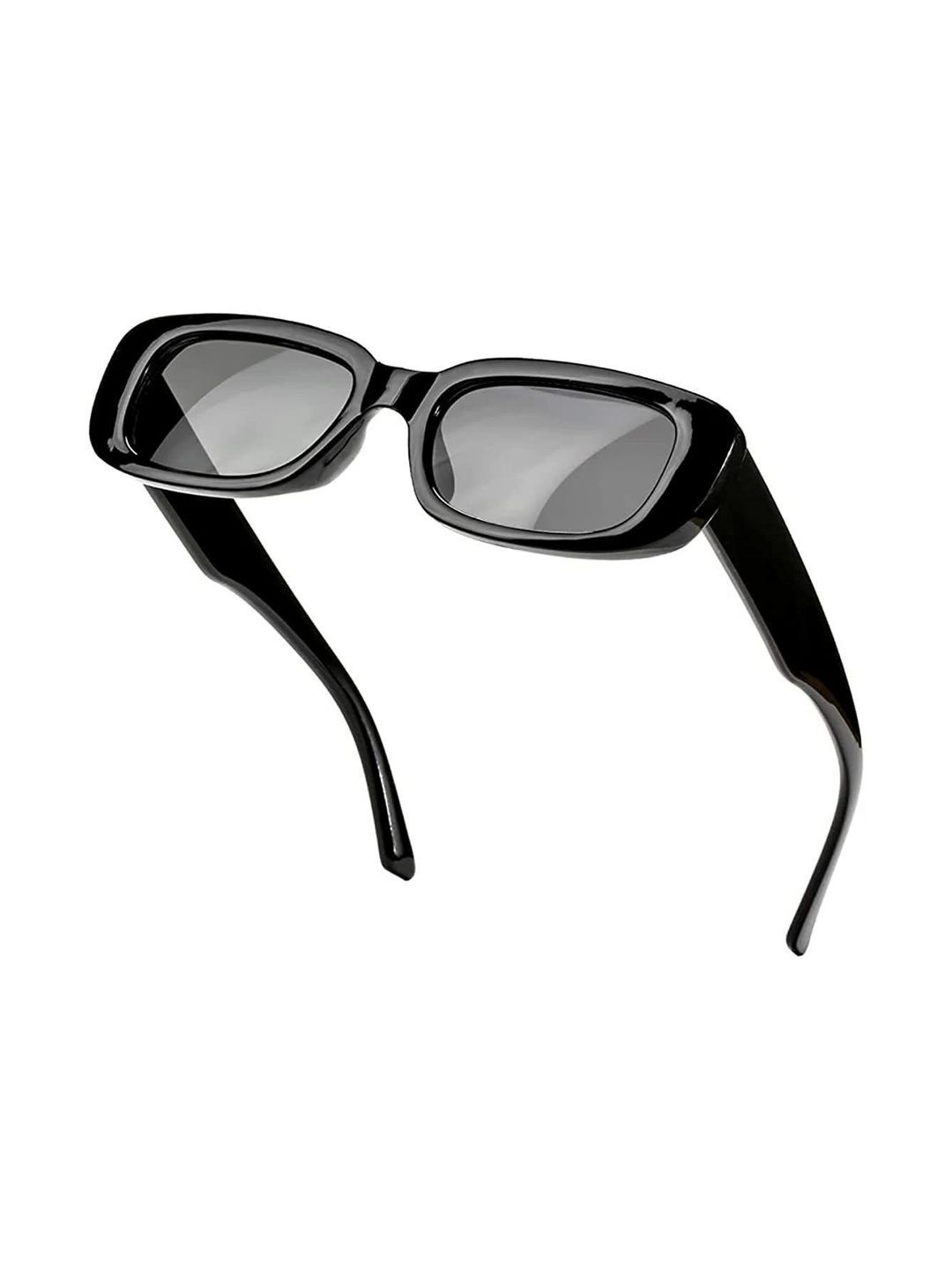 HAYDEN haiza Unisex Black Lens & Black Shield Sunglasses With UV Protected Lens REXMM-image-21