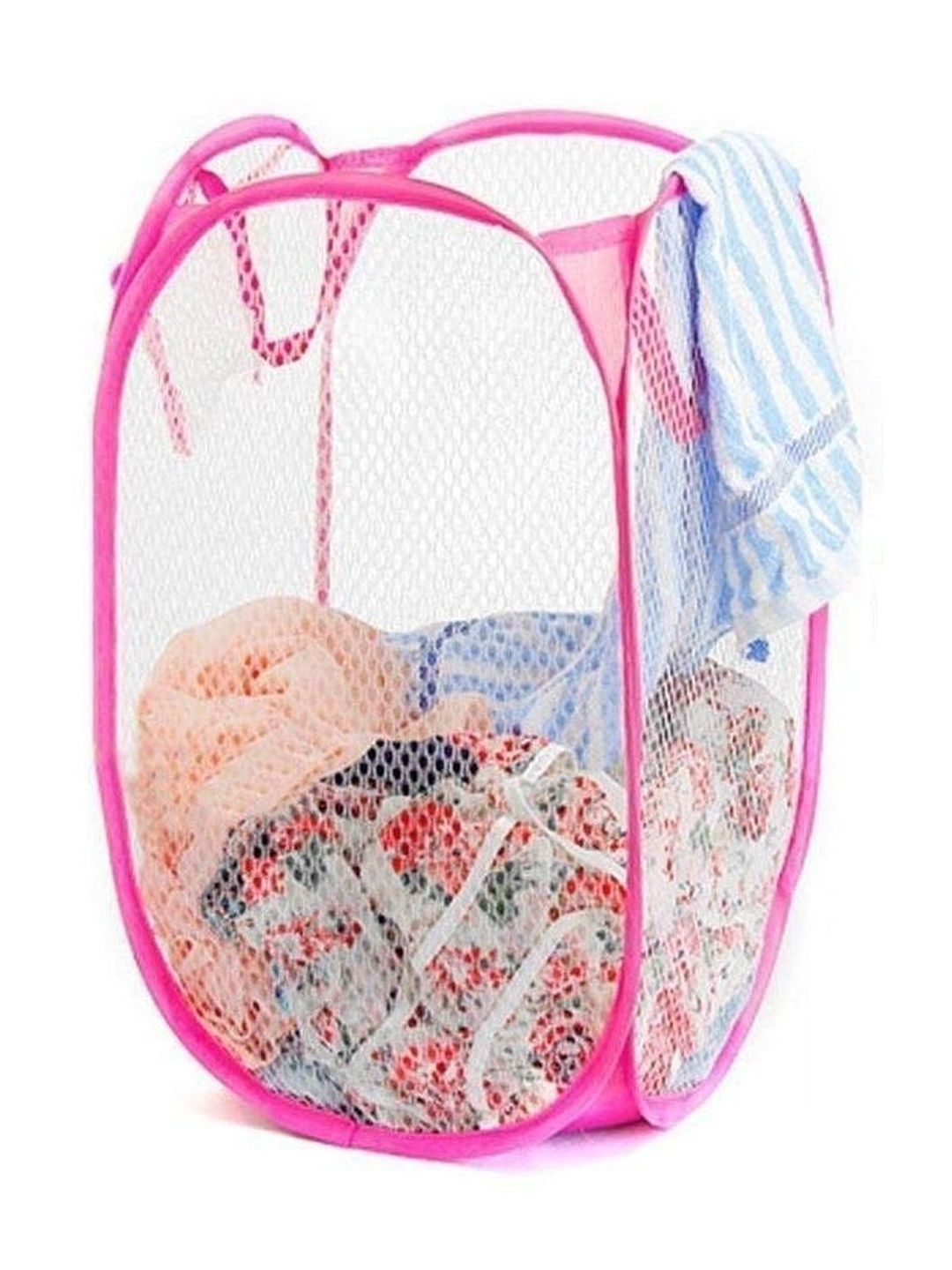 G-KING Pink Foldable Laundry Bag-image-14