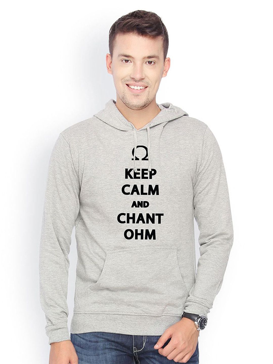 Campus Sutra Men Printed Hooded Sweatshirt-image-24