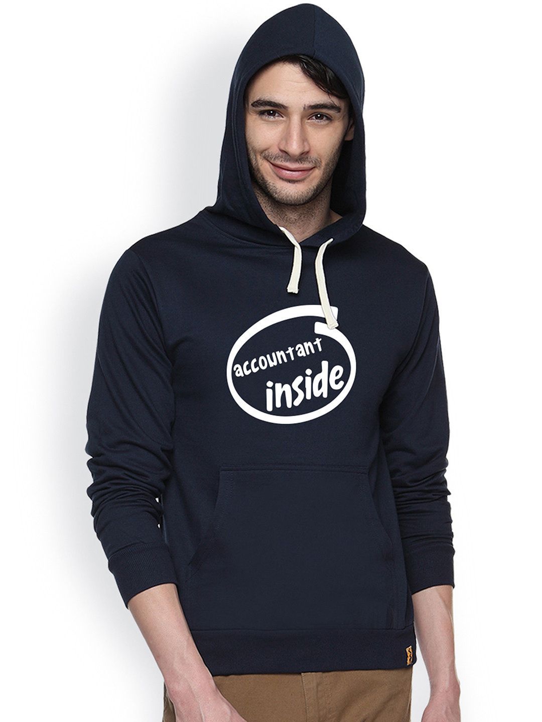 Campus Sutra Men Printed Hooded Sweatshirt-image-45