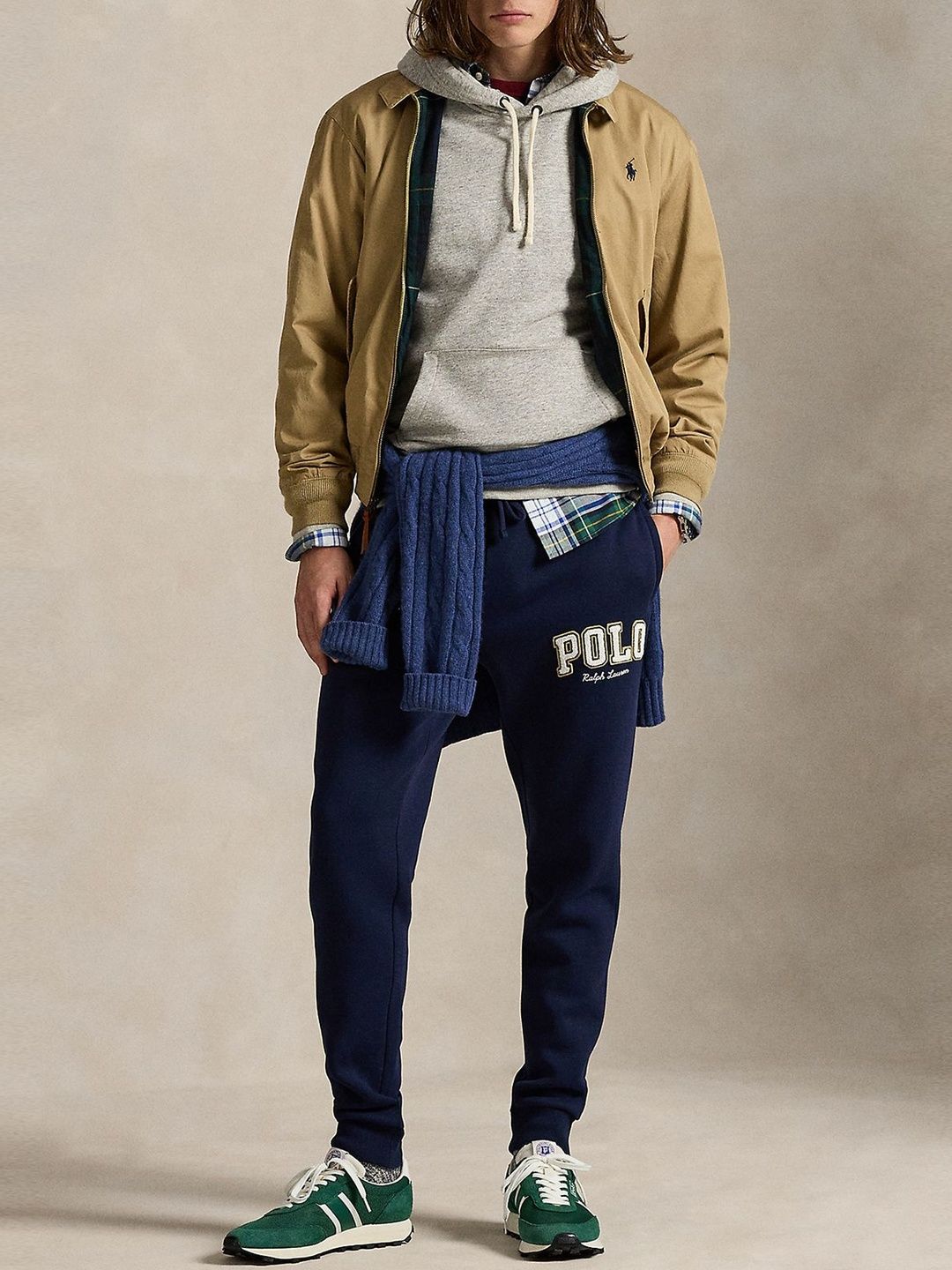 Polo Ralph Lauren Men Logo Embroidered Mid-Rise Joggers-picture-29