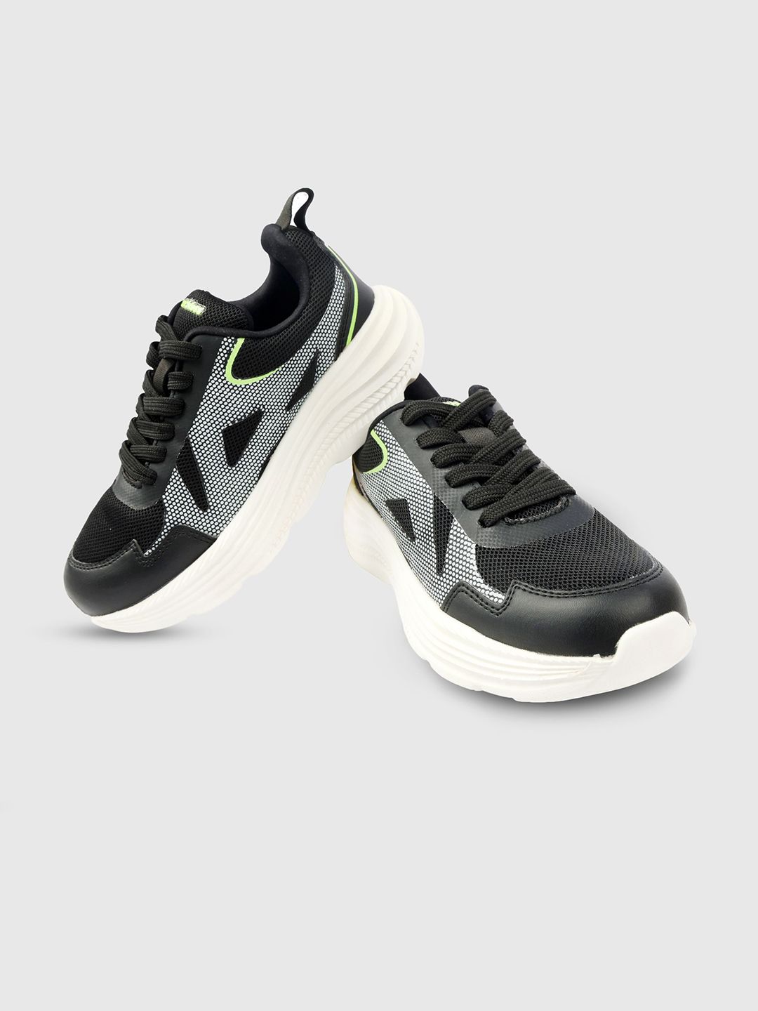 toothless Boys Mesh Lace-Ups Running Non-Marking Shoes-image-12