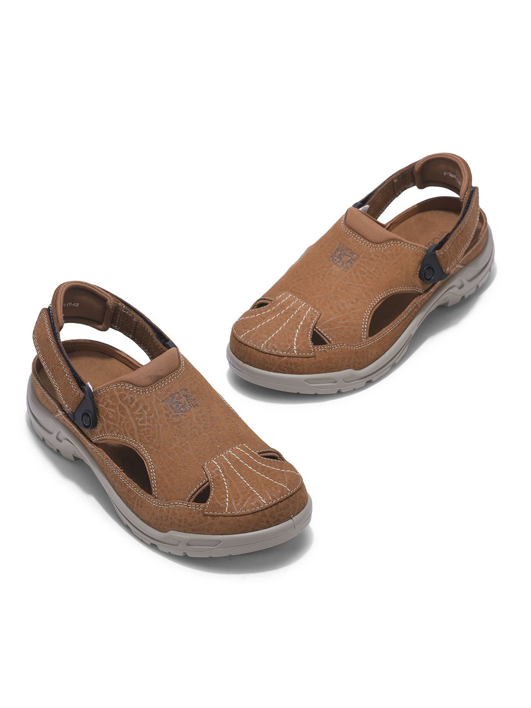 Woodland Men Suede Fisherman Sandals-picture-40