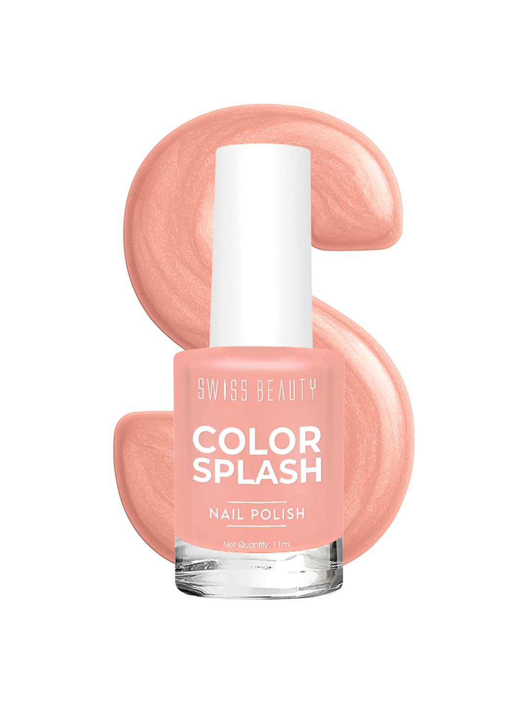 SWISS BEAUTY Color Splash Nail Polish 11ml - Sky Cooler 507-picture-57