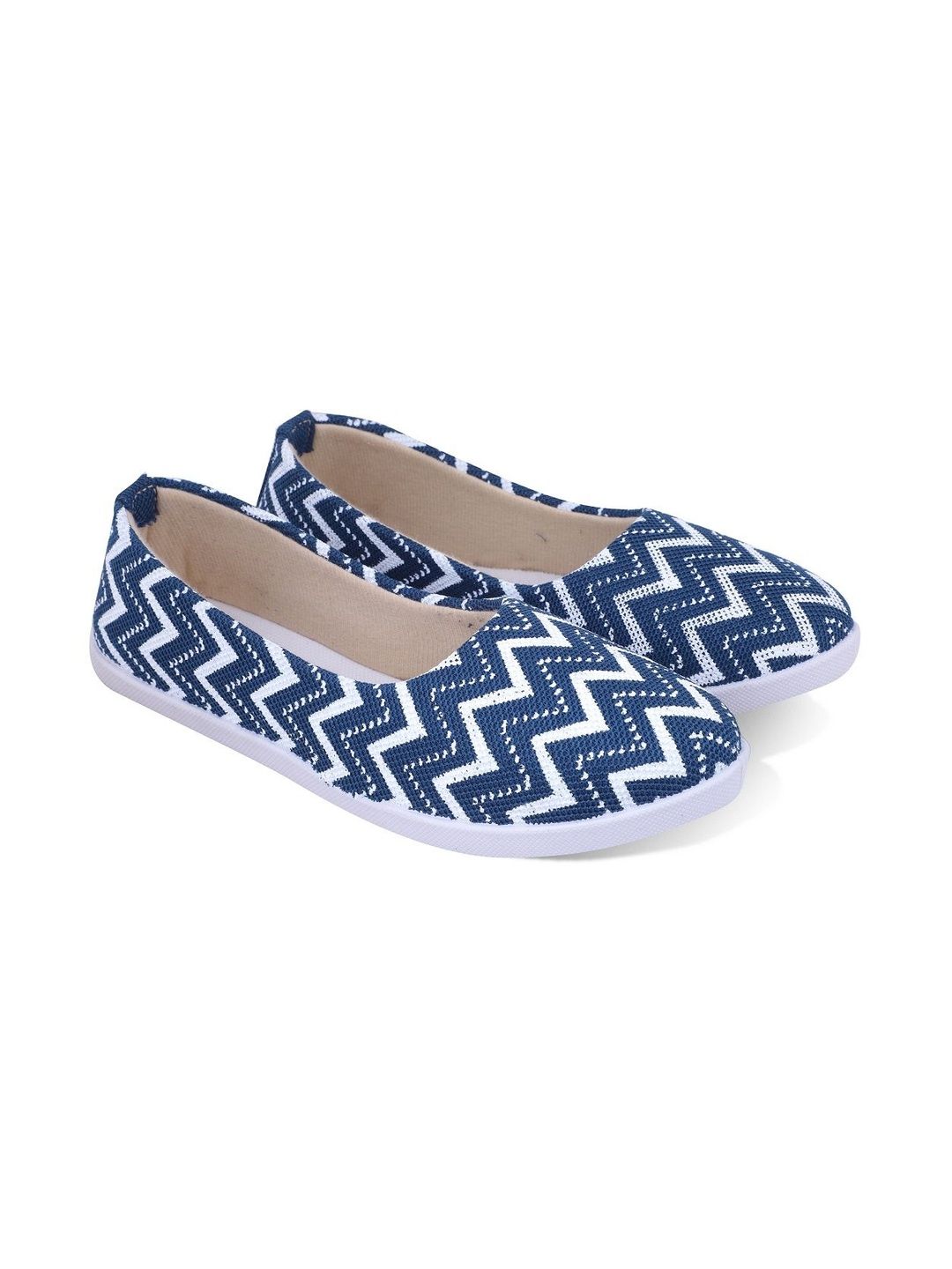 FABBMATE Women Striped Slip-On Sneakers-picture-15