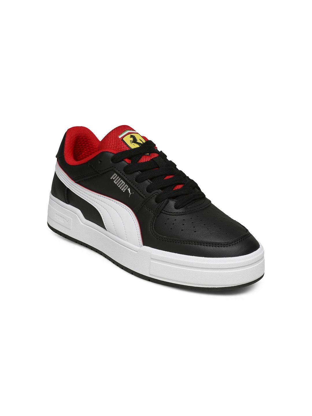 PUMA Motorsport Unisex Colourblocked Leather Sneakers