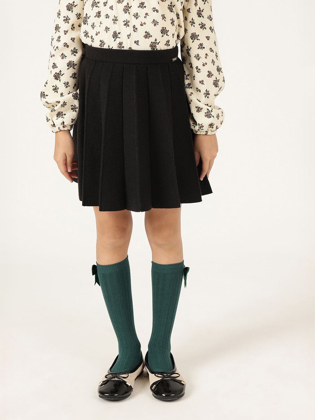 One Friday Girls Flared Above Knee Skirt-picture-41