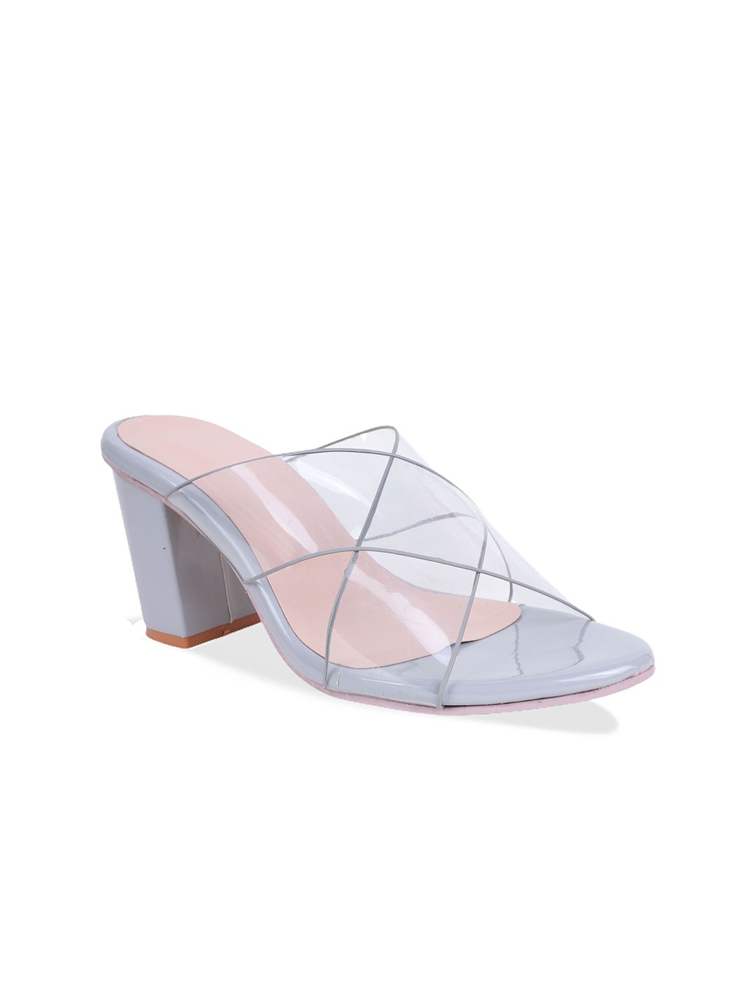 FABBMATE Block-Heeled Transparent Sandals-image-29