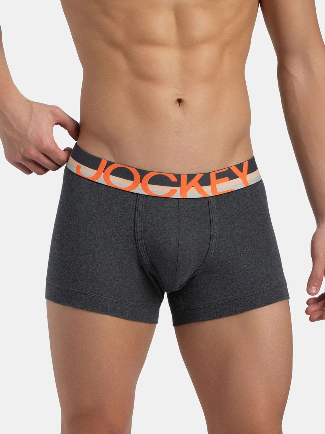 Jockey Super Combed Cotton Rib Solid Trunk With Ultrasoft Waistband - FP03-picture-35
