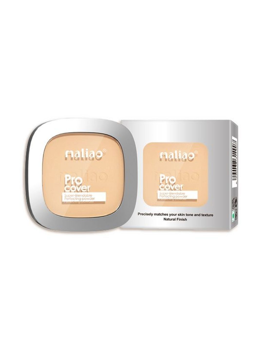 Maliao Pro Cover Super-Blendable Perfecting Compact Powder - 10 g- Natural Beige 03-picture-51