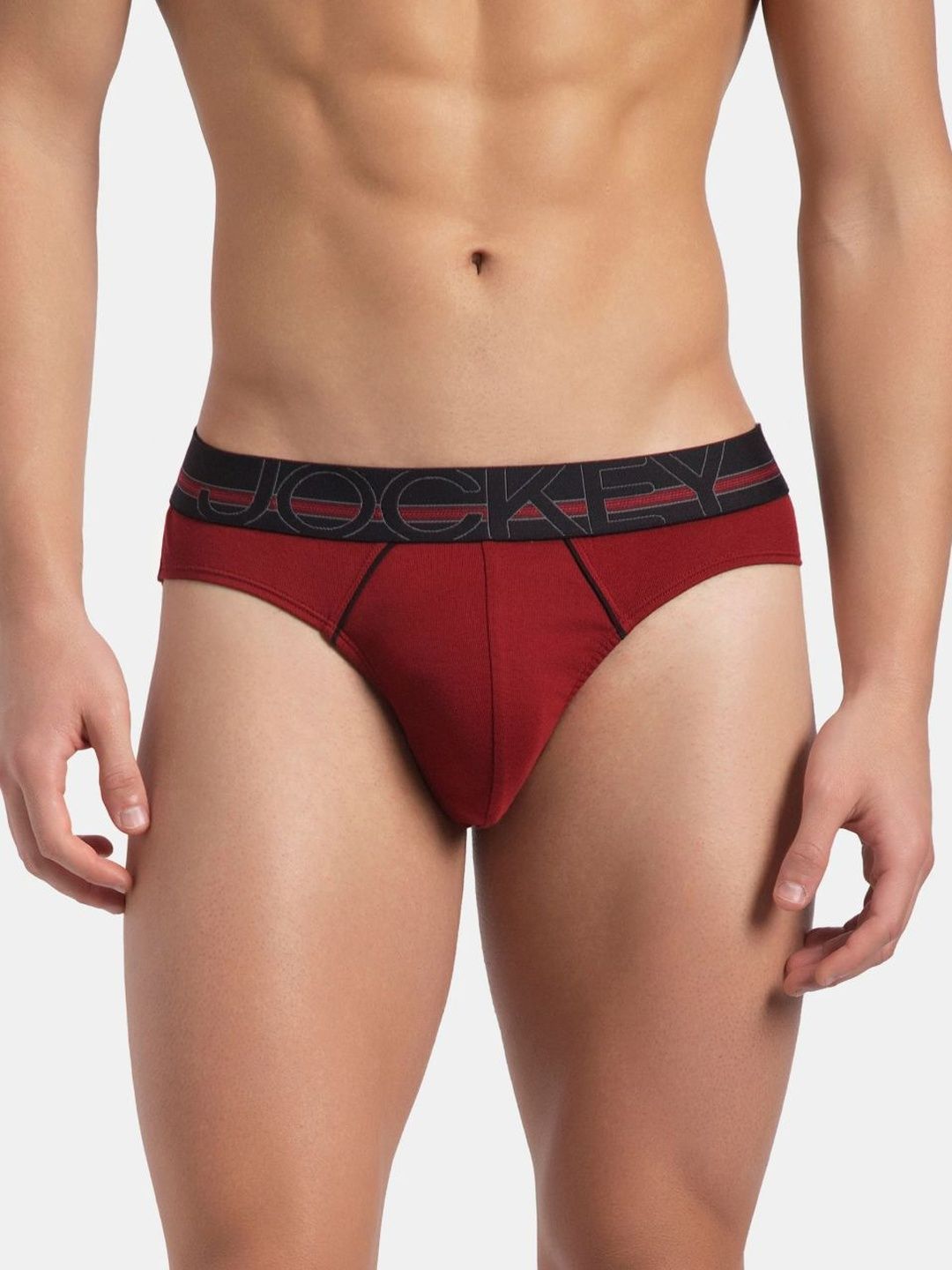 Jockey Combed Cotton Low-Rise Basic Briefs-image-45