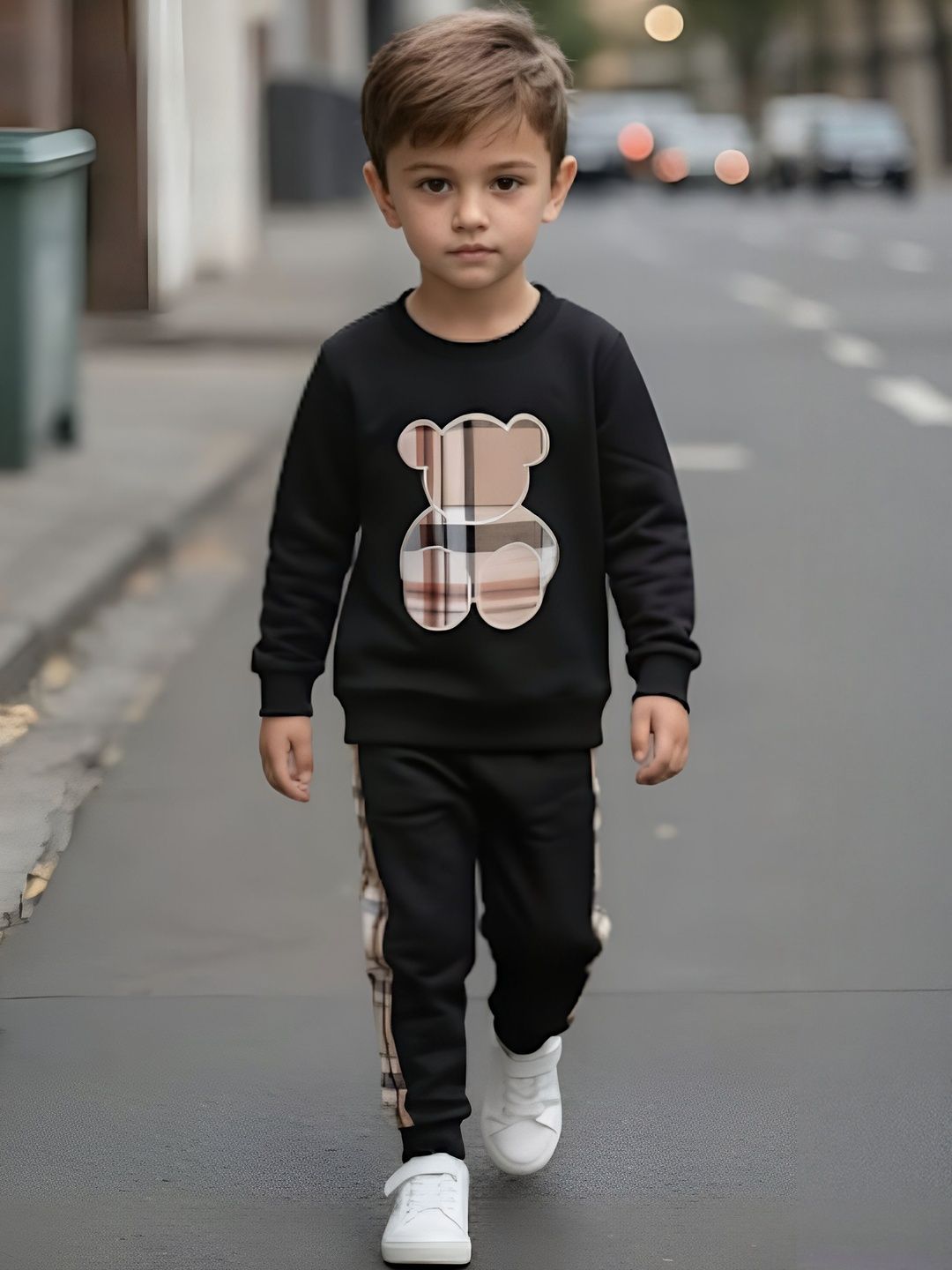 ELPIXIE FASHION Kids Printed Round Neck Long Sleeves Sweatshirt With Jogger-picture-34