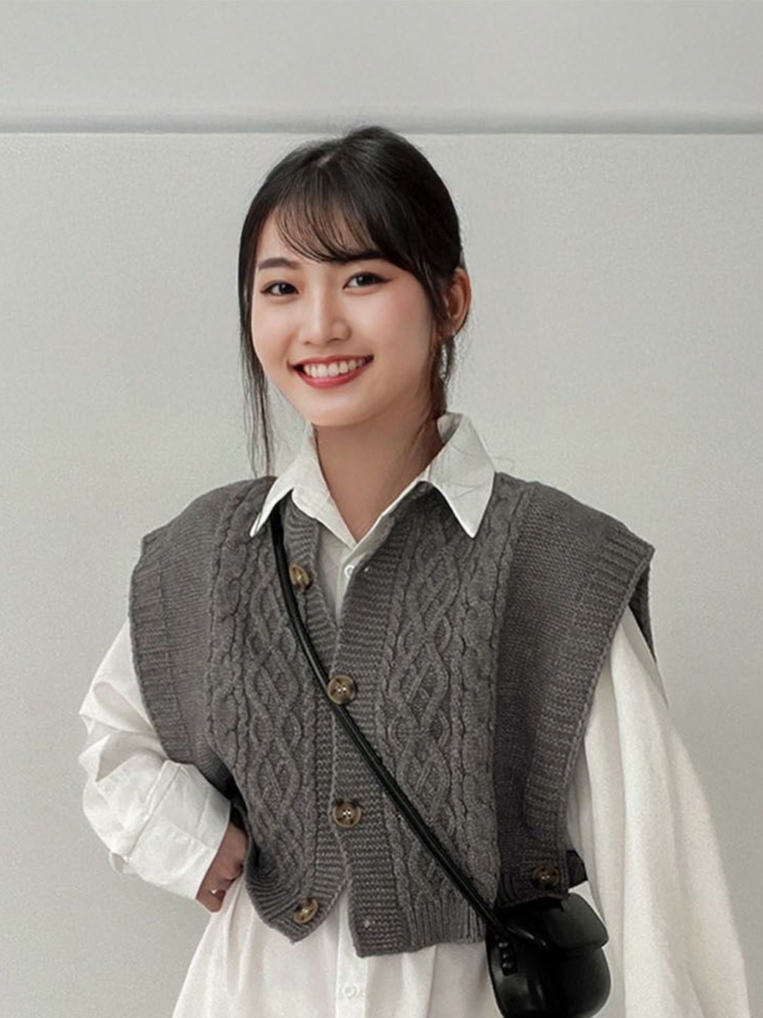 StyleCast Women Self Design Ribbed Cardigan-picture-12