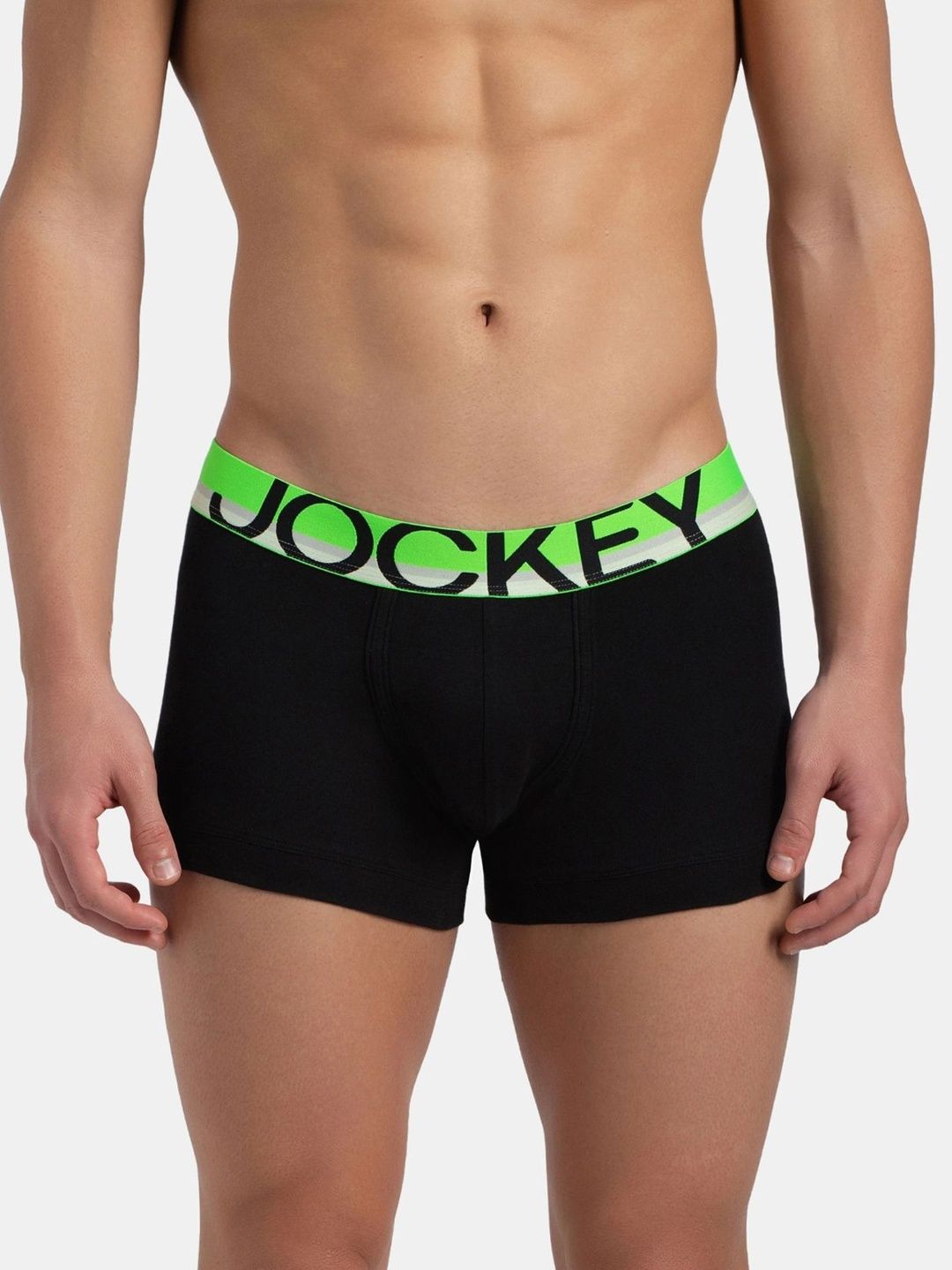 Jockey Pack of 2 Super Combed Cotton Rib Solid Trunk With Ultrasoft Waistband - FP03-picture-36
