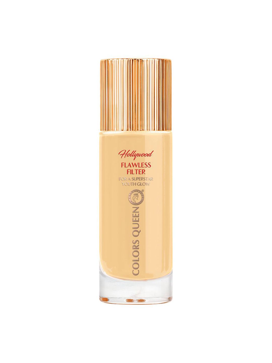 Colors Queen Hollywood Flawless Filter Long-Lasting Foundation - 35 ml - Medium Olive -04-image-49