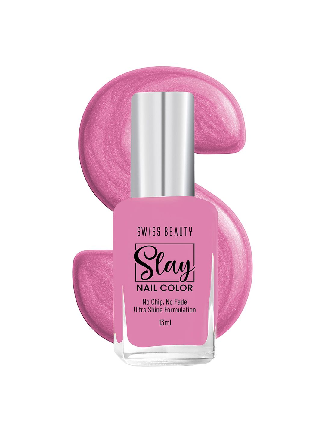 SWISS BEAUTY Slay Nail Polish 13ml - Dreamy Pink 302-image-4