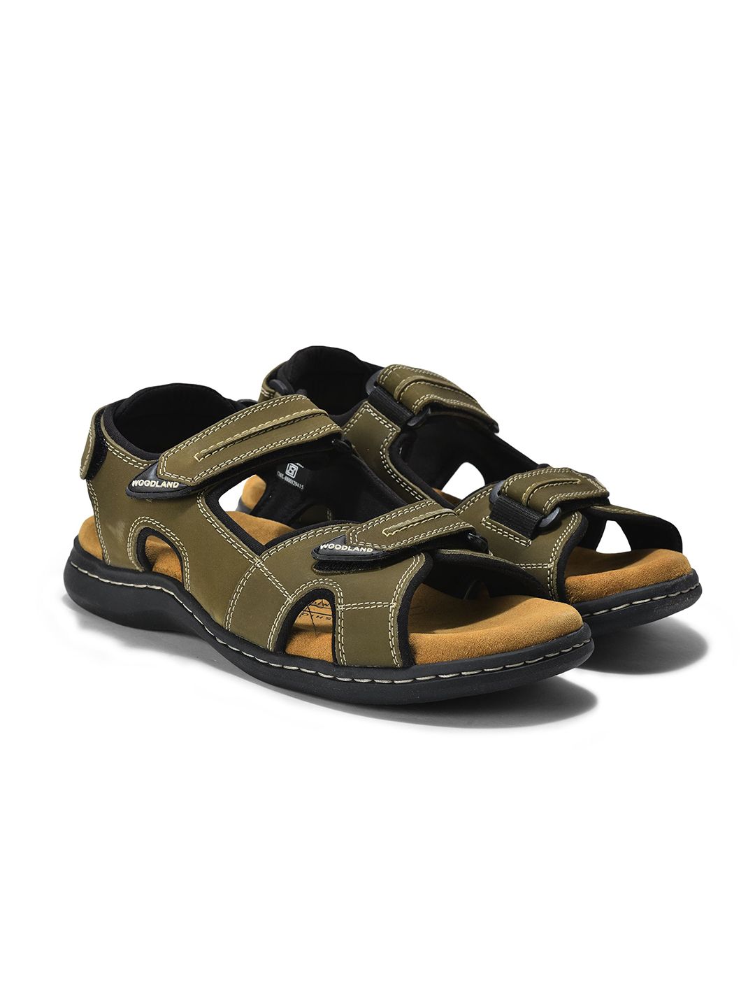 Woodland Men Suede Sandals-picture-20
