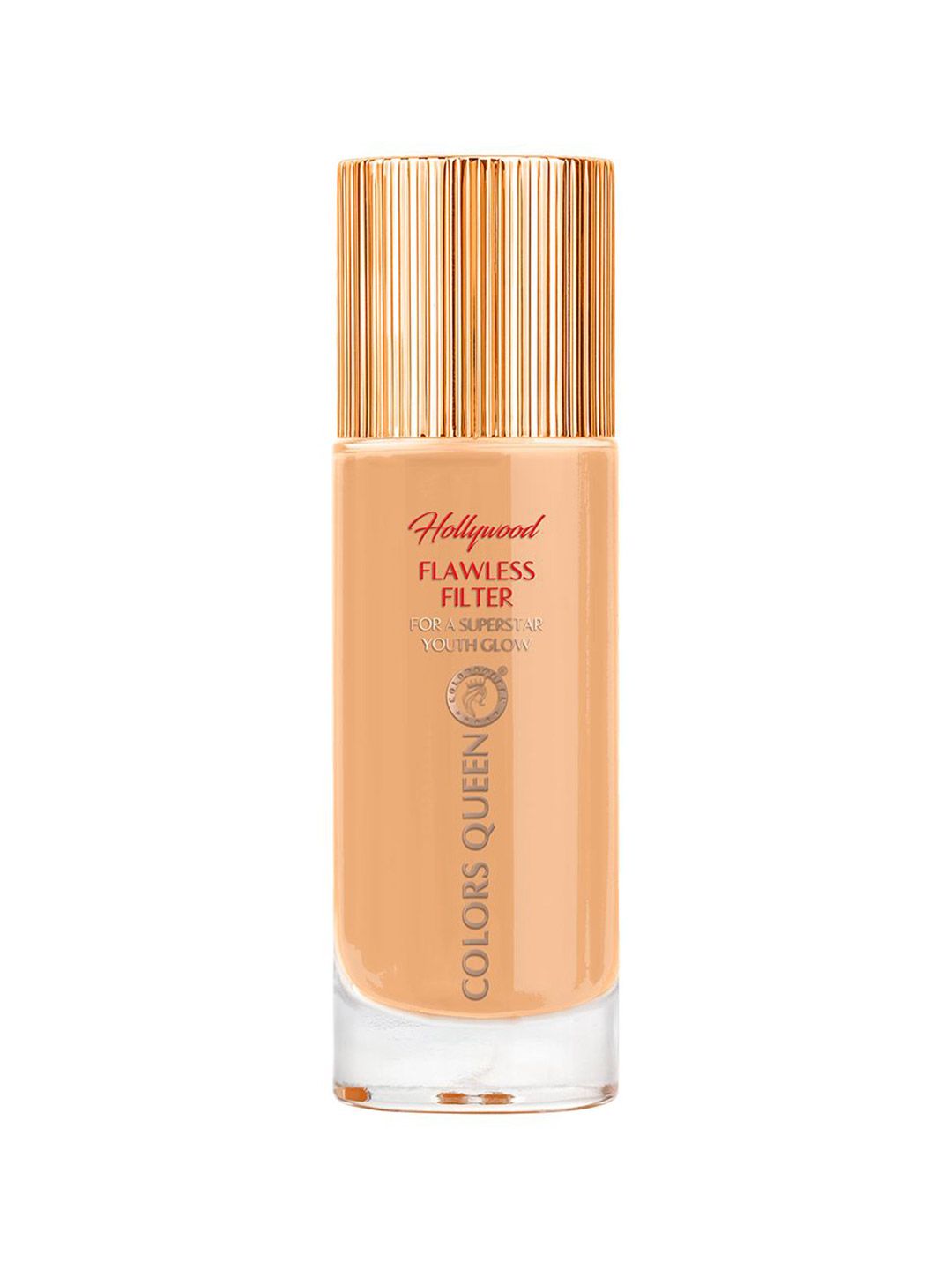 Colors Queen Hollywood Flawless Filter Long-Lasting Foundation - 35 ml - Natural Caramel-picture-15