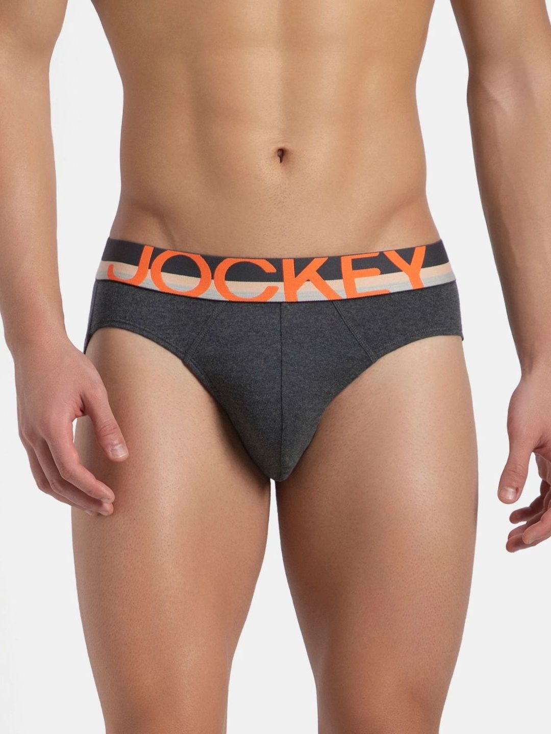 Jockey Super Combed Cotton Rib Solid Brief With Ultrasoft Waistband - FP02-picture-26