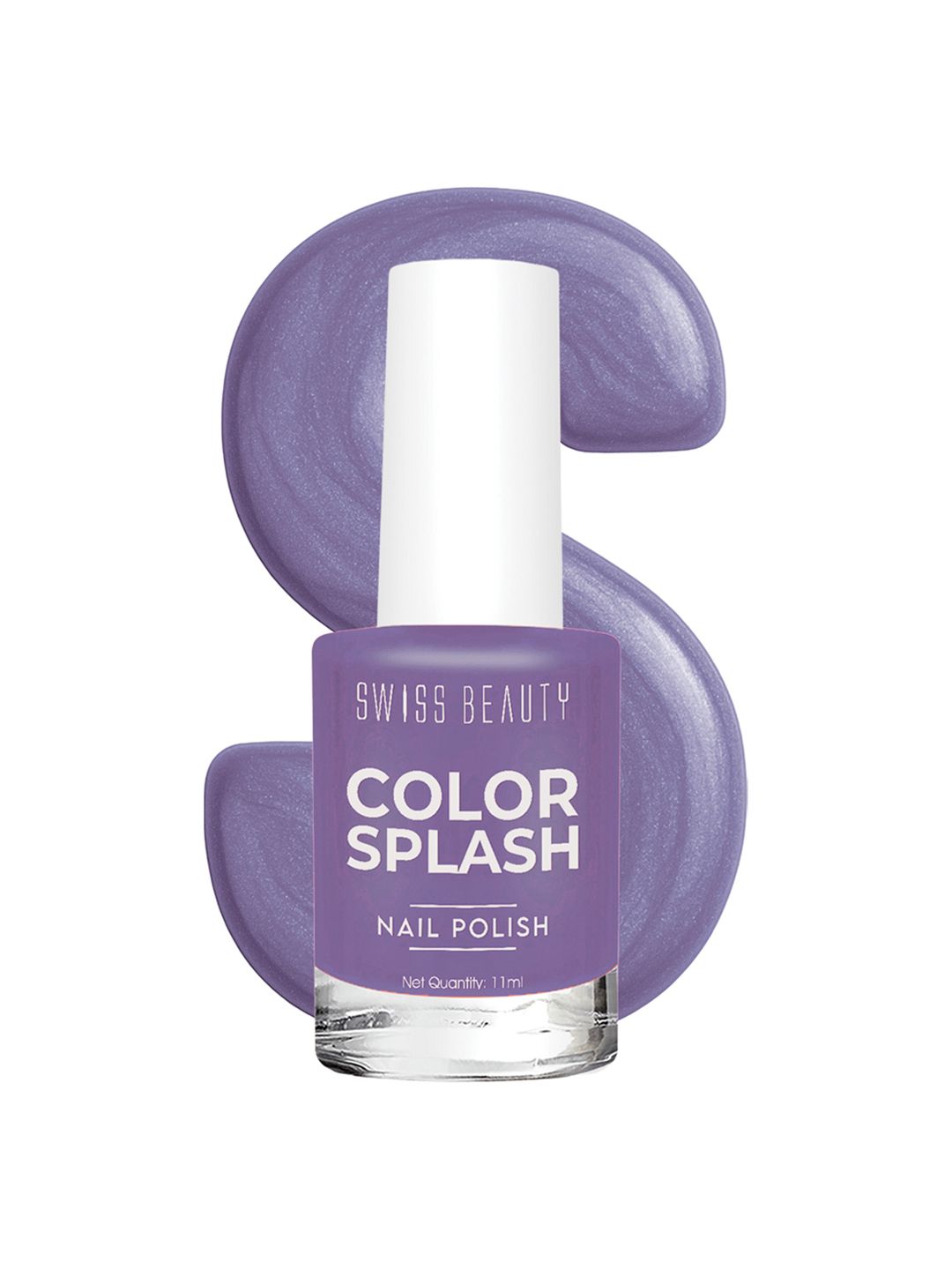 SWISS BEAUTY Color Splash Nail Polish 11ml - Grape Punch 506-picture-53