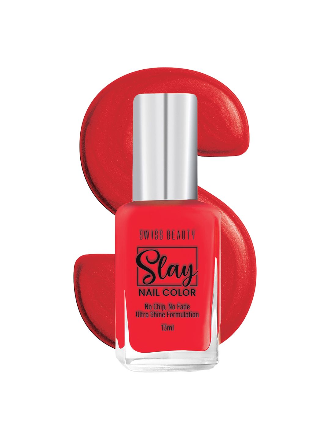 SWISS BEAUTY Slay Glossy & Long-Lasting Nail Colour 13 ml - Barbie Pink-picture-18