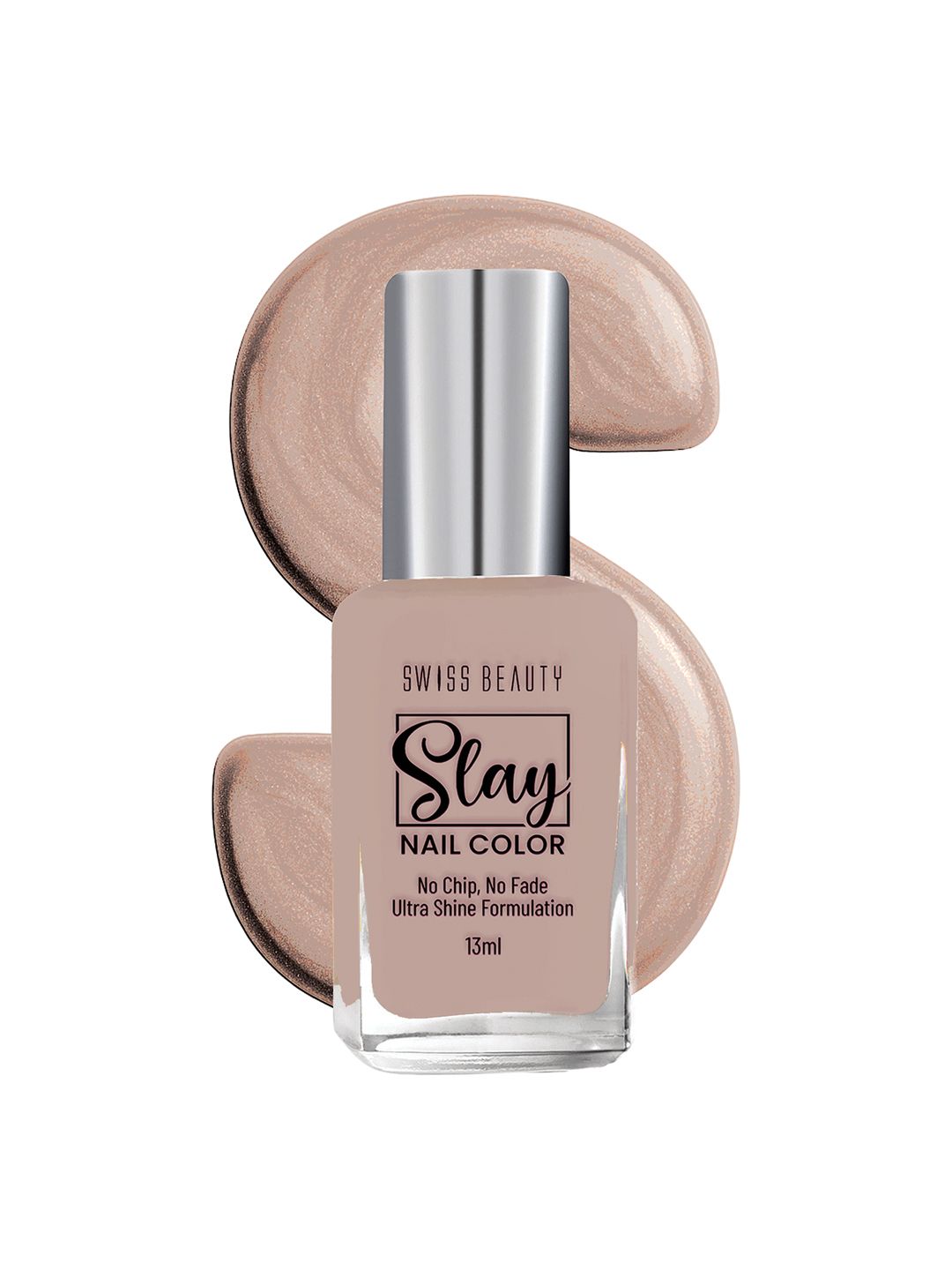 SWISS BEAUTY Slay Glossy & Long-Lasting Nail Colour 13 ml - Classic Cream 35-image-41