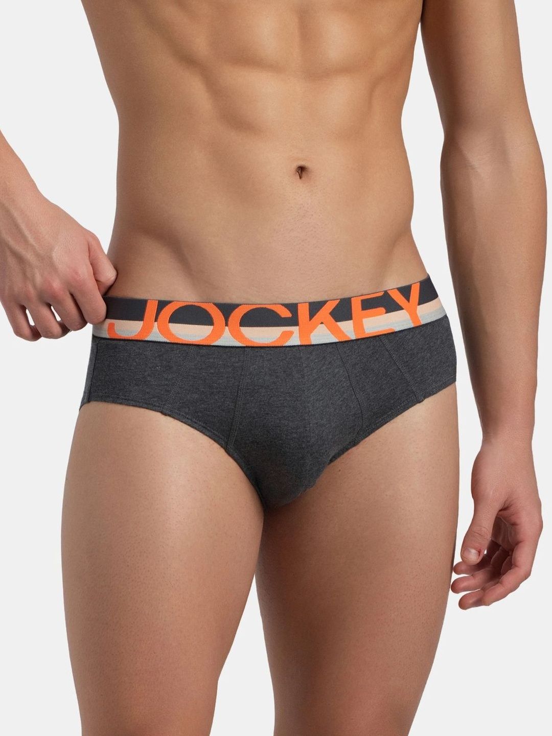 Jockey Pack of 2 Super Combed Cotton Solid Brief With Ultrasoft Waistband - FP01-image-30