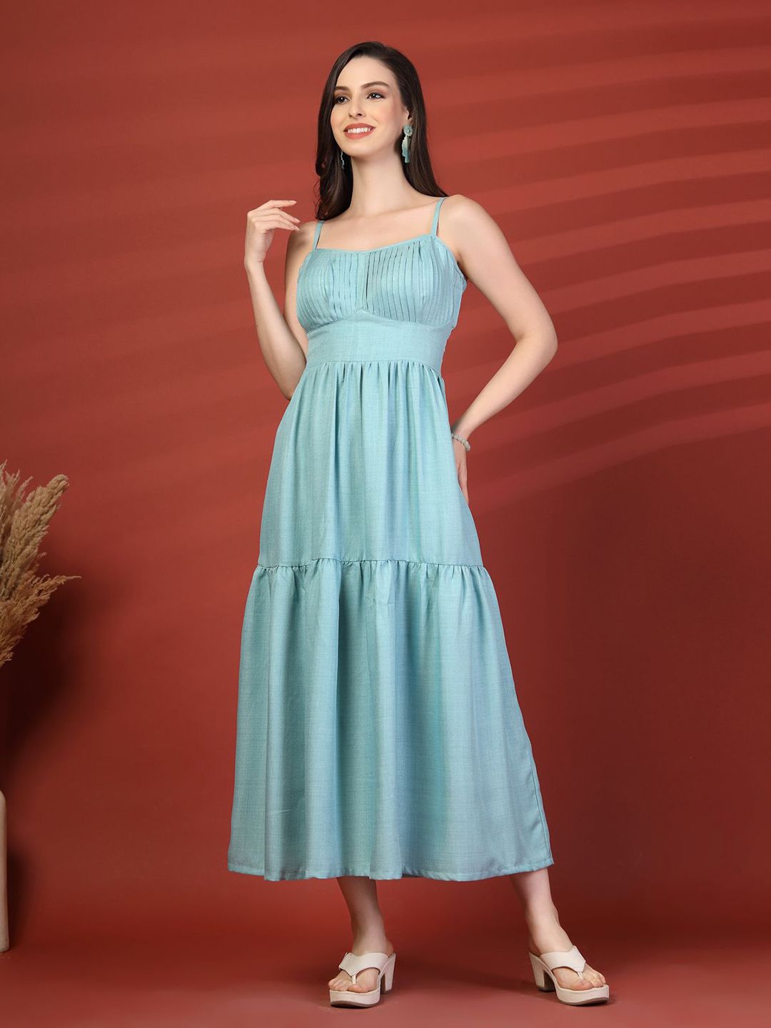plusS A-Line Midi Dress-image-31