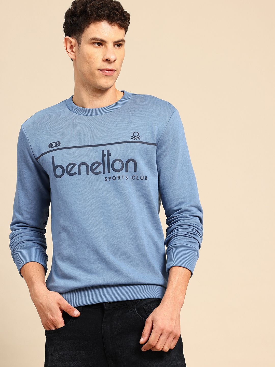 United Colors of Benetton Brand Logo Printed Sweatshirt-image-42
