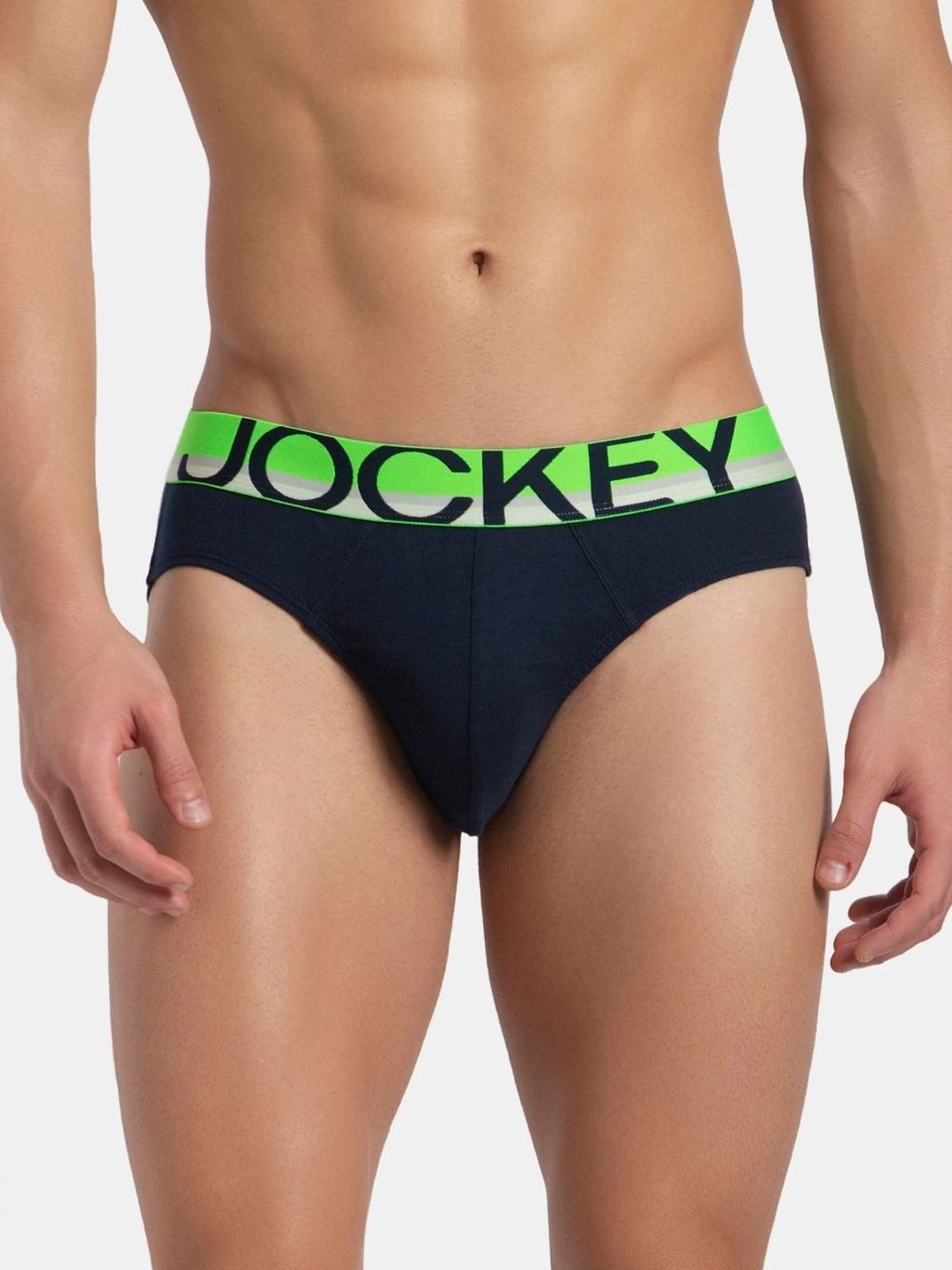 Jockey Pack of 2 Super Combed Cotton Rib Solid Brief With Ultrasoft Waistband - FP02-image-44