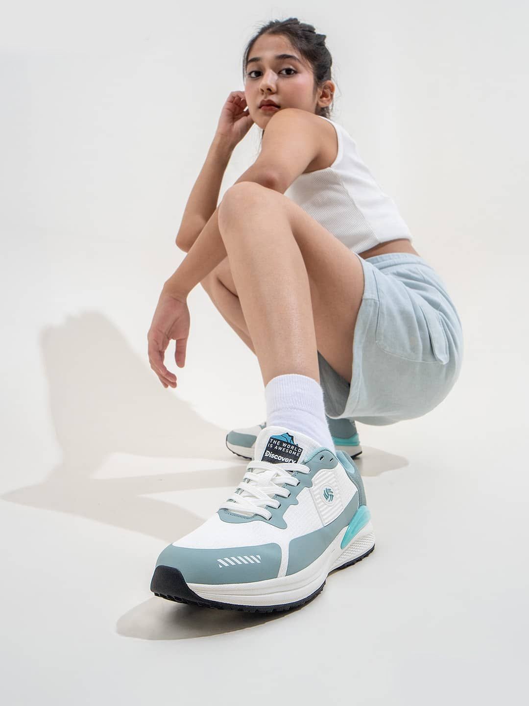 bacca bucci Discovery Globe Women Mesh Training or Gym Shoes