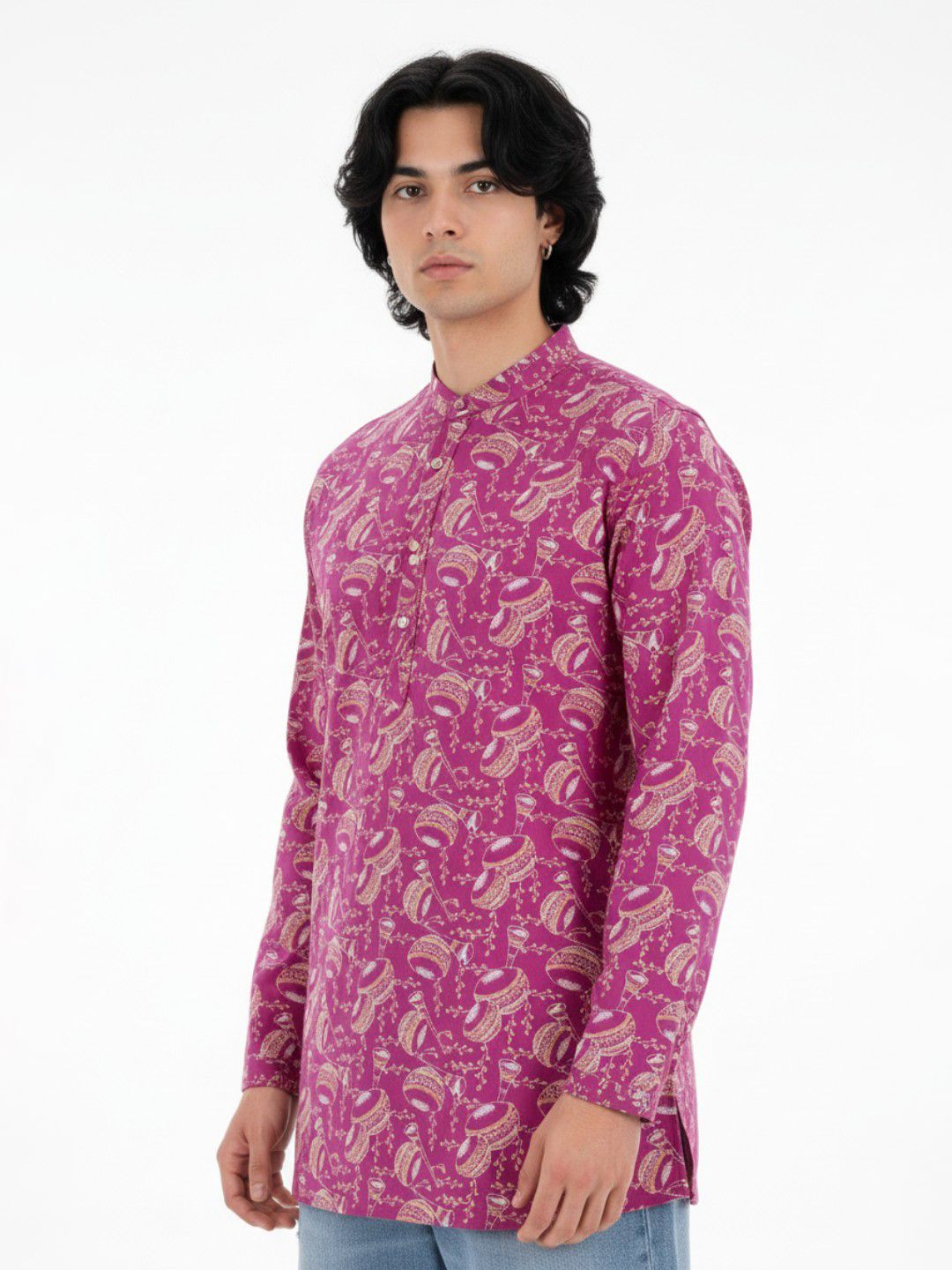 Anouk Rustic Ethnic Motifs Printed Straight Kurta-picture-36