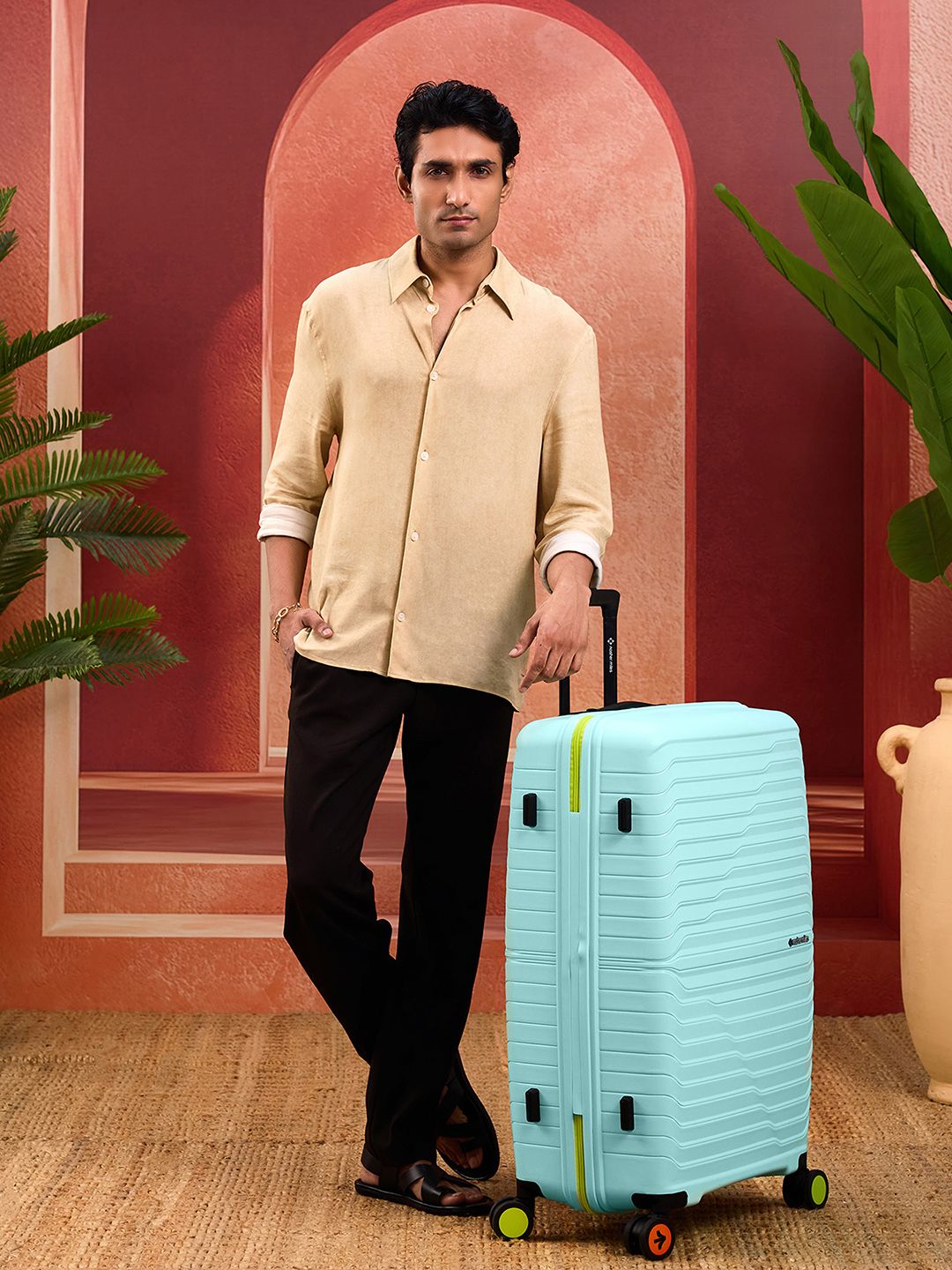 Nasher Miles Cairo Hard-Sided Polypropylene Check-in Large Trolley Bag-picture-22